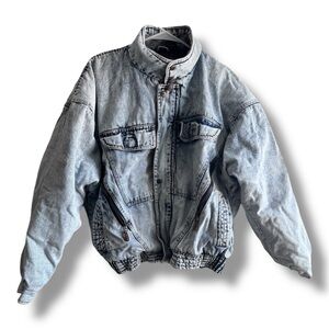 In Crowd By Celebration Denim Mens Medium Blue Vintage Retro RN62700